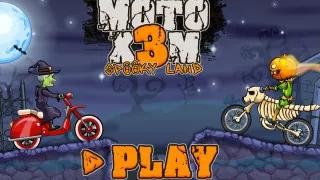 Moto X3M Spooky Land